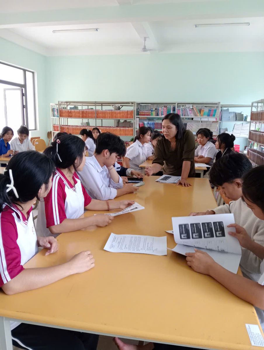 Nội dung 1: Học sinh đăng nhập vào thư viện điện tử